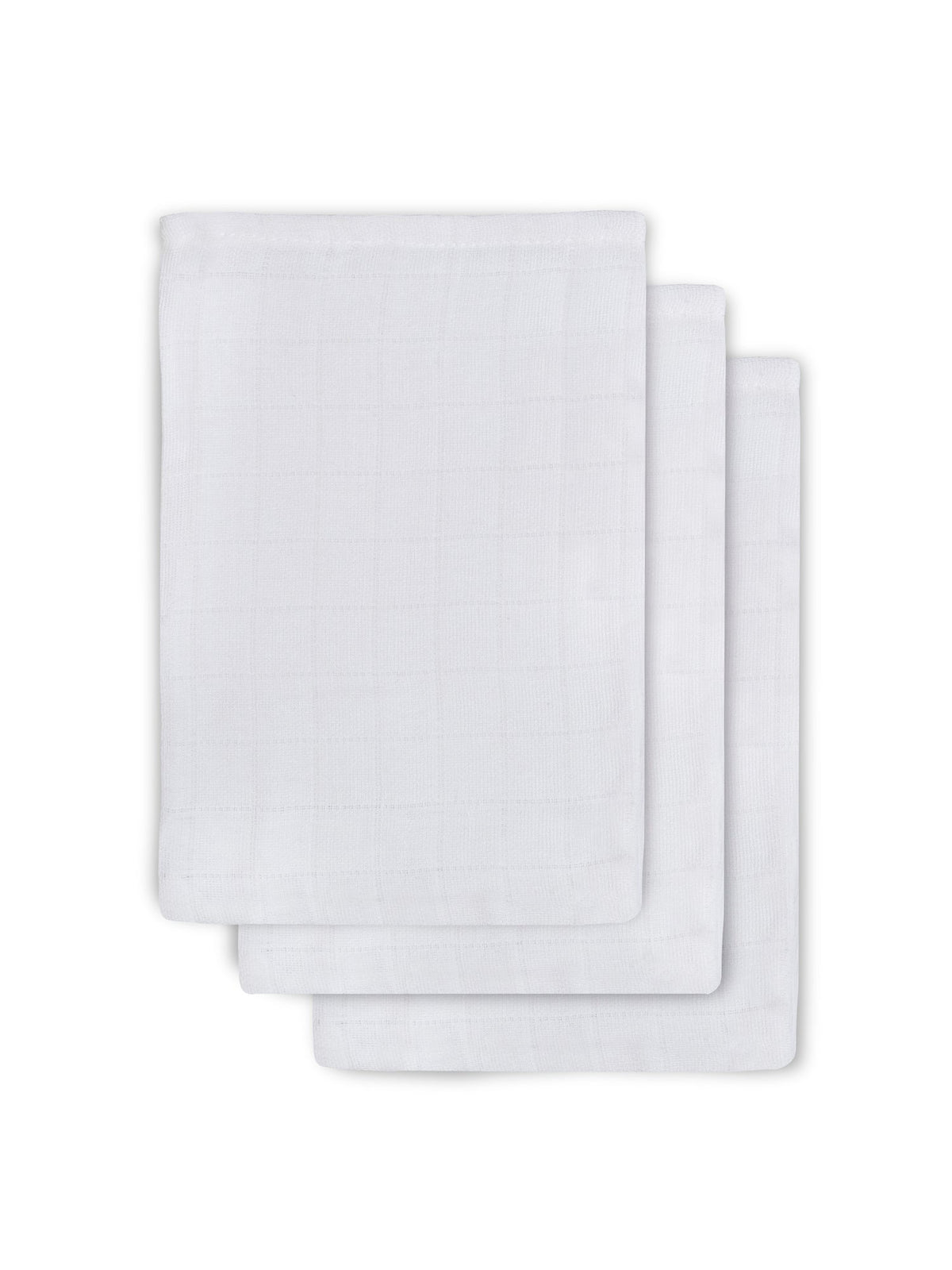 Gant de toilette gaze Coton White - 3 Unités
