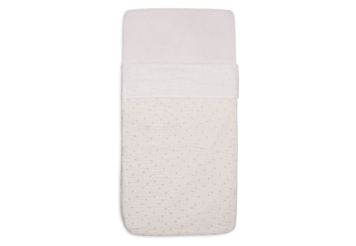 Drap Berceau 75x100cm Slub - Ivory