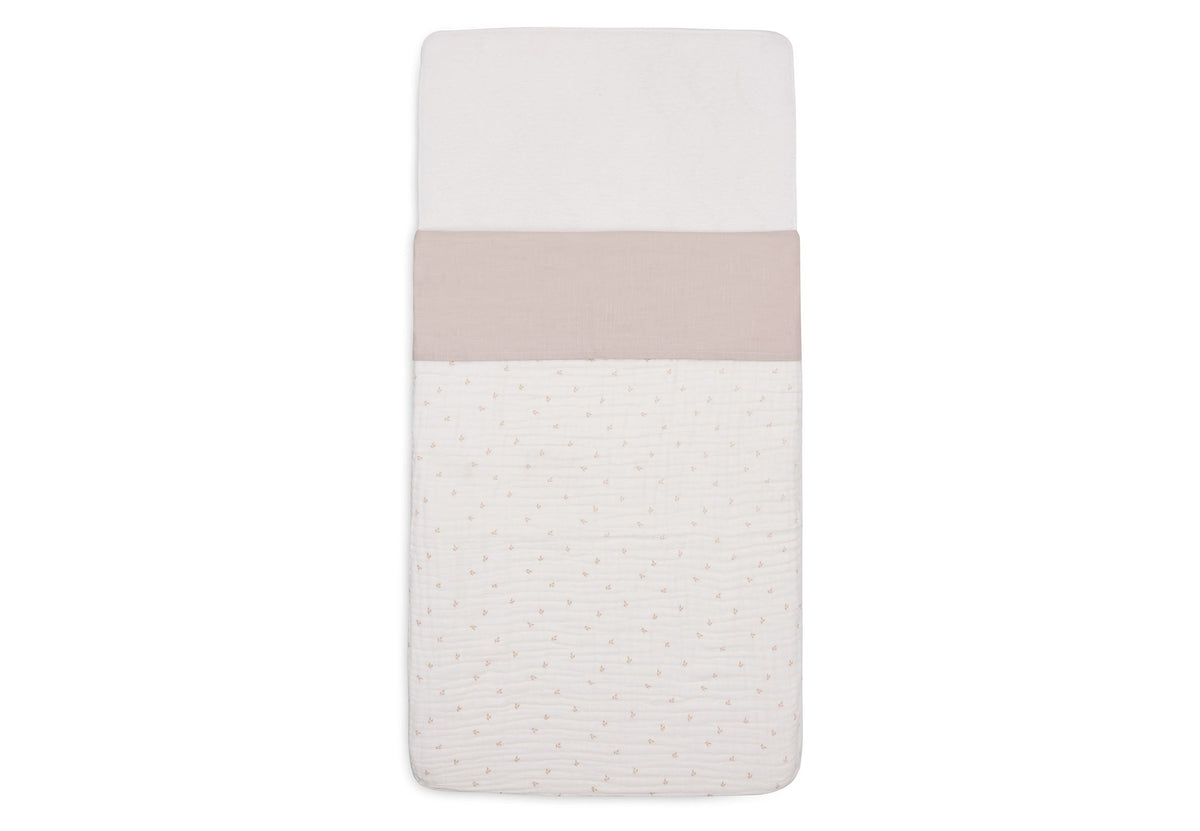 Drap 120x150cm Slub - Nougat