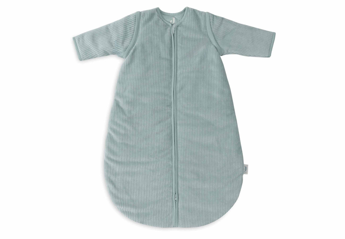 Gigoteuse avec Manches Amovibles Ronde 70cm Rib - Sea Green