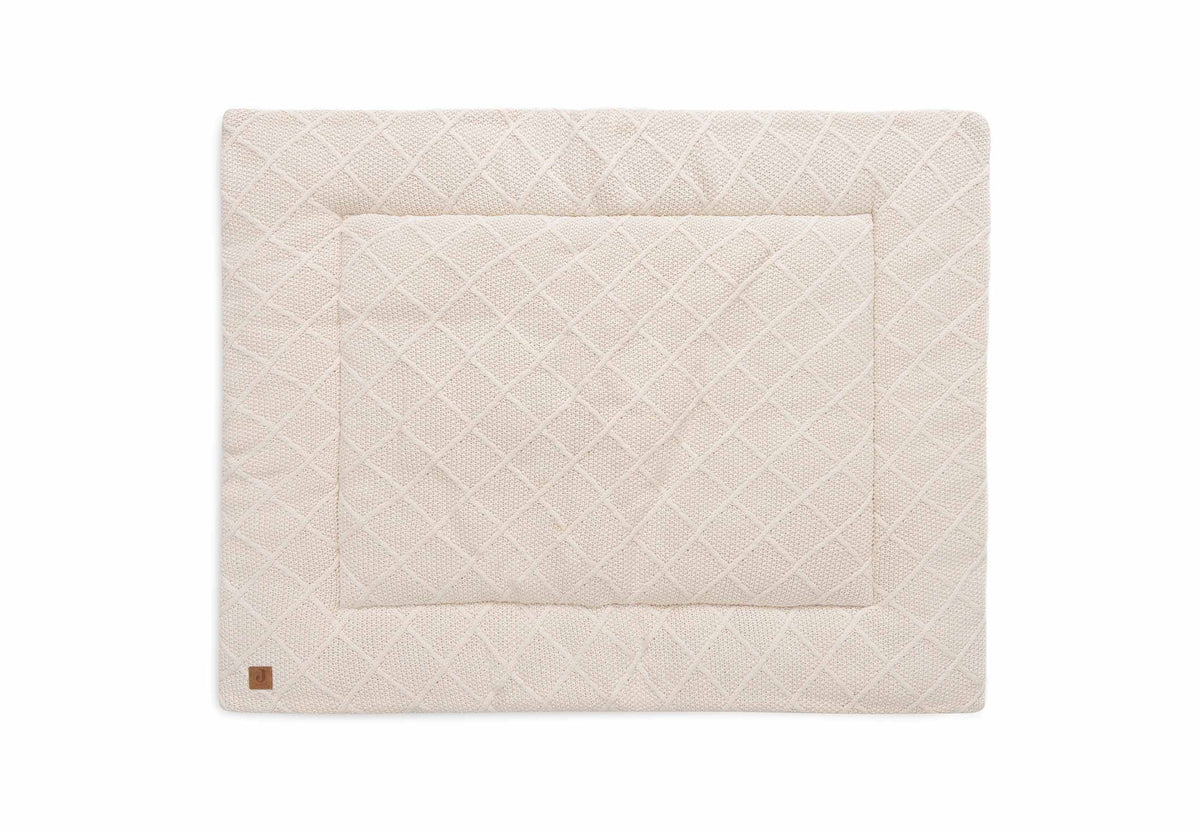 Tapis de Parc 75x95cm Check Knit - Oatmeal
