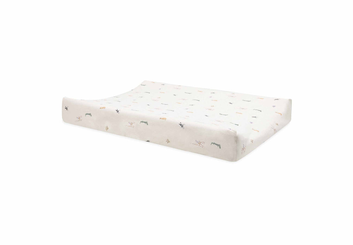 Housse matelas à Langer Jersey 50x70cm - Jungle Jambo