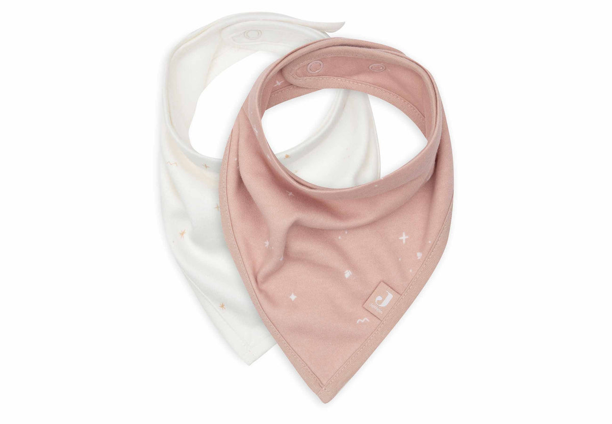 Bavoir Bandana Twinkling - Wild Rose - 2 Unités