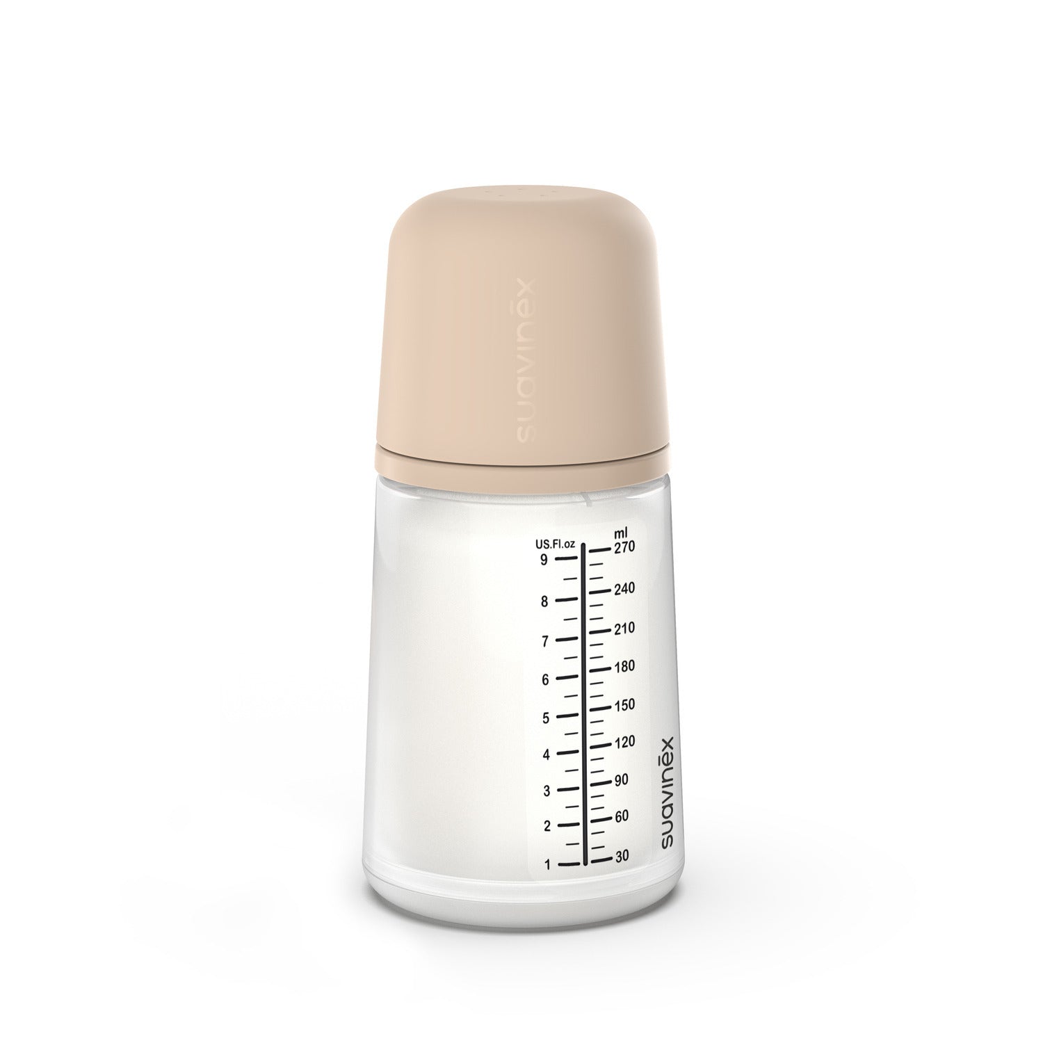 Biberon anti-colique ZERO.ZERO 270 ml - Débit Moyen Sand