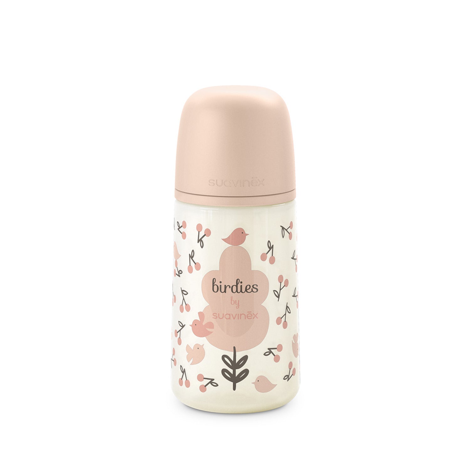Biberon 270ml tétine SX Pro S Birdies Rose