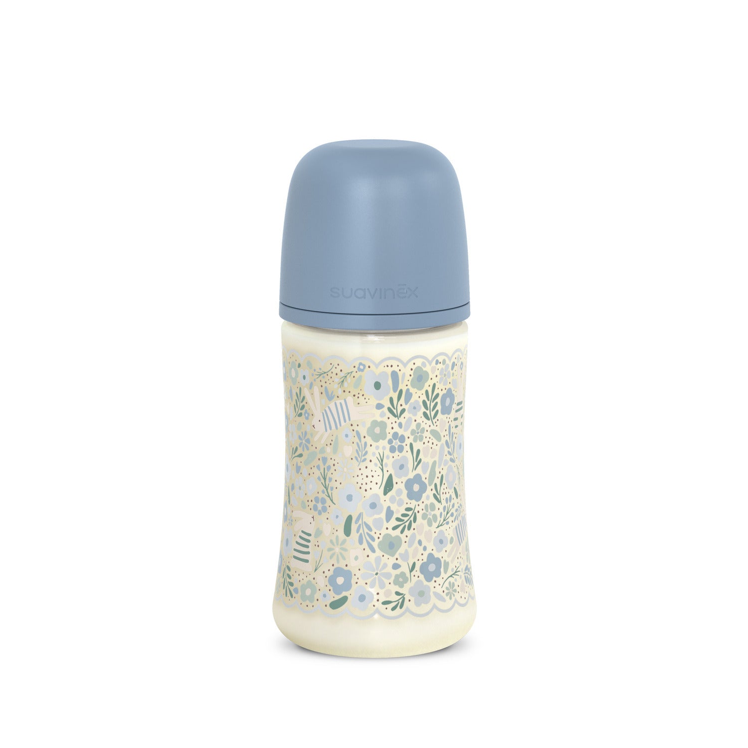 Biberon en polyamide avec tétine SX Pro 270 ml débit M Wonderland - Bleu