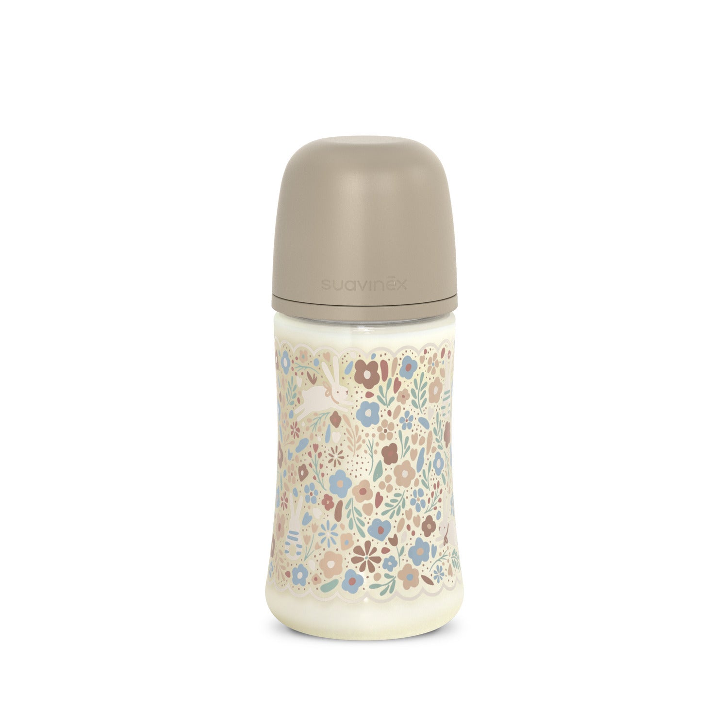 Biberon en polyamide avec tétine SX Pro 270 ml débit M Wonderland - Beige