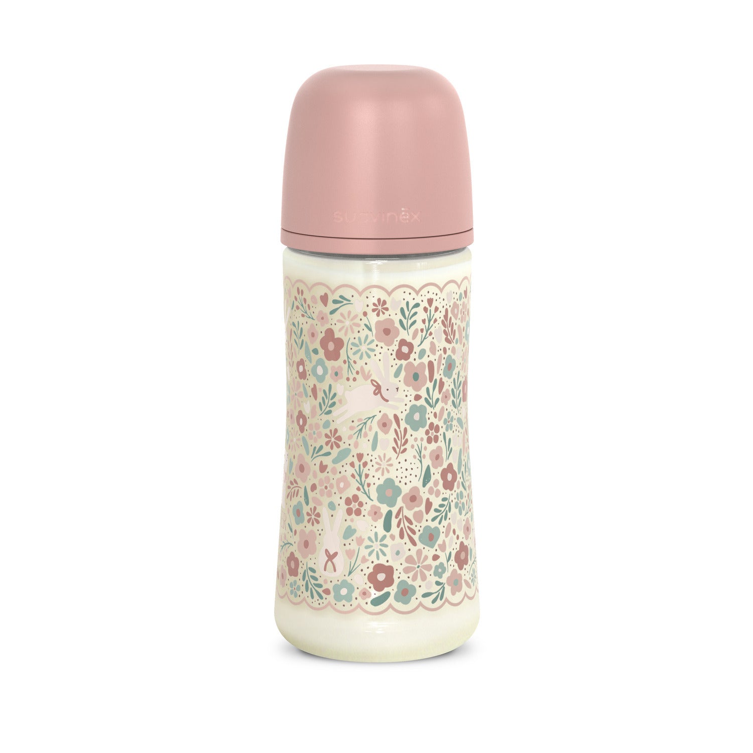 Biberon en polyamide avec tétine SX Pro 360 ml débit L Bonhomia - Rose