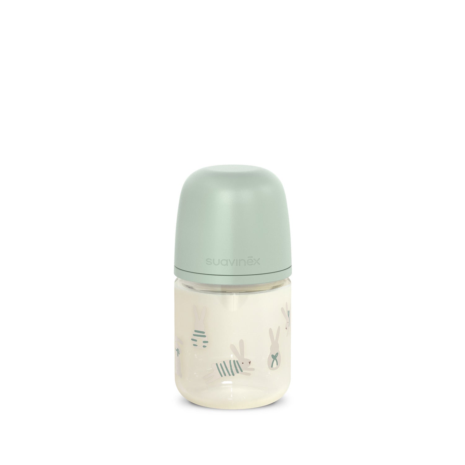Biberon en verre avec tétine SX Pro 120 ml débit S Wonderland Vert