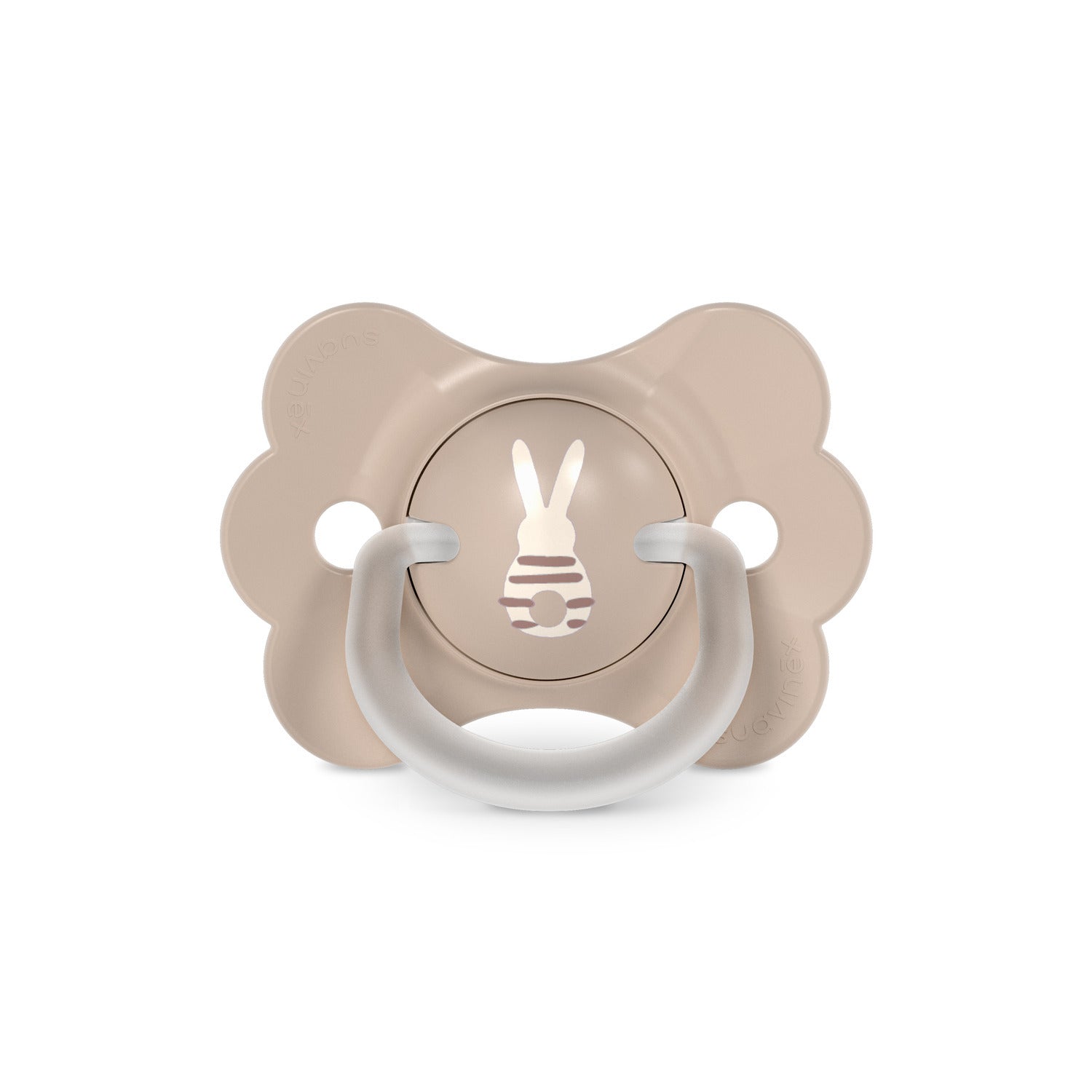 Sucette Butterfly SX Pro 0/6M décorée Wonderland - Lapin Beige