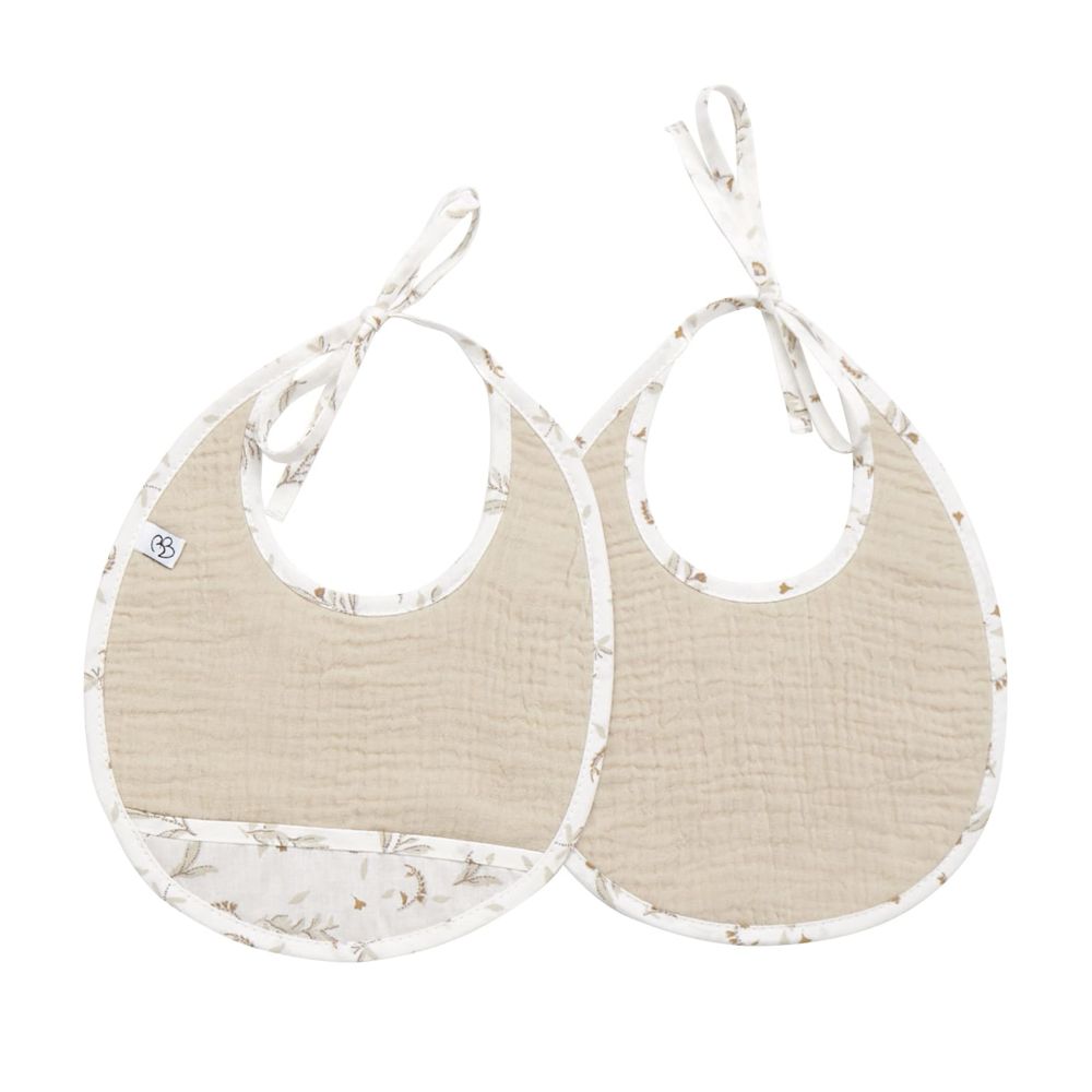 Lot de 2 bavoirs naissance - Daydream