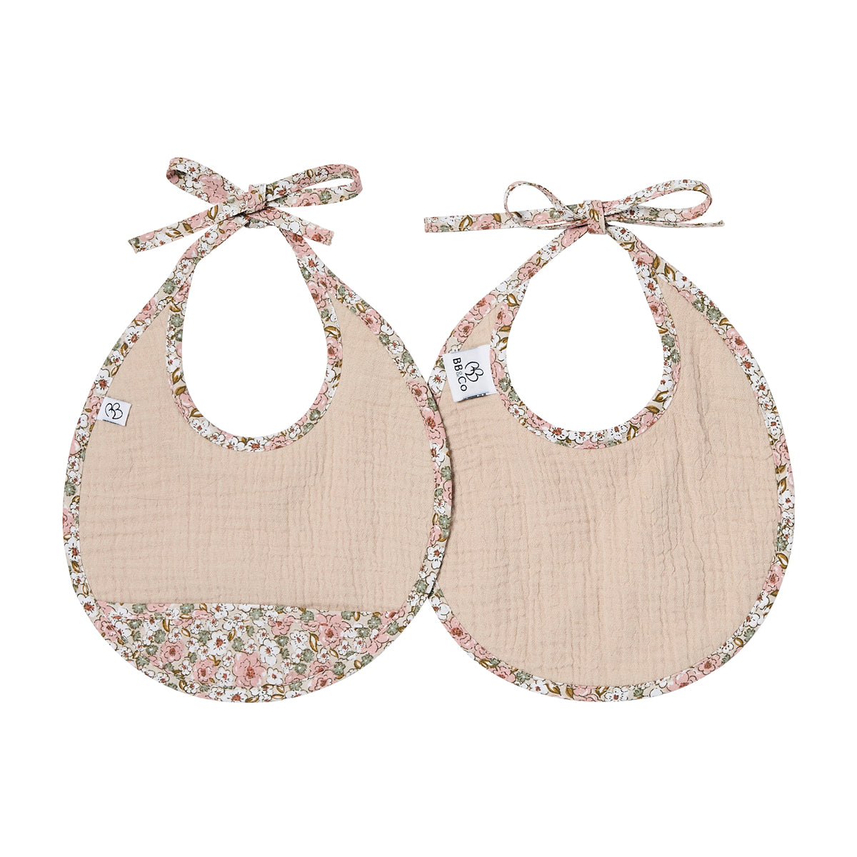 Lot de 2 bavoirs naissance - Afternoon Tea