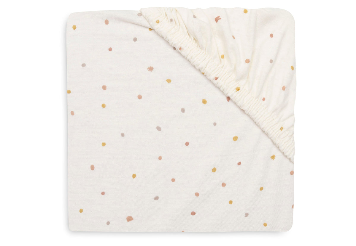 Drap-housse Jersey 40/50x80/90cm - Kangaroots & Dusty Dot