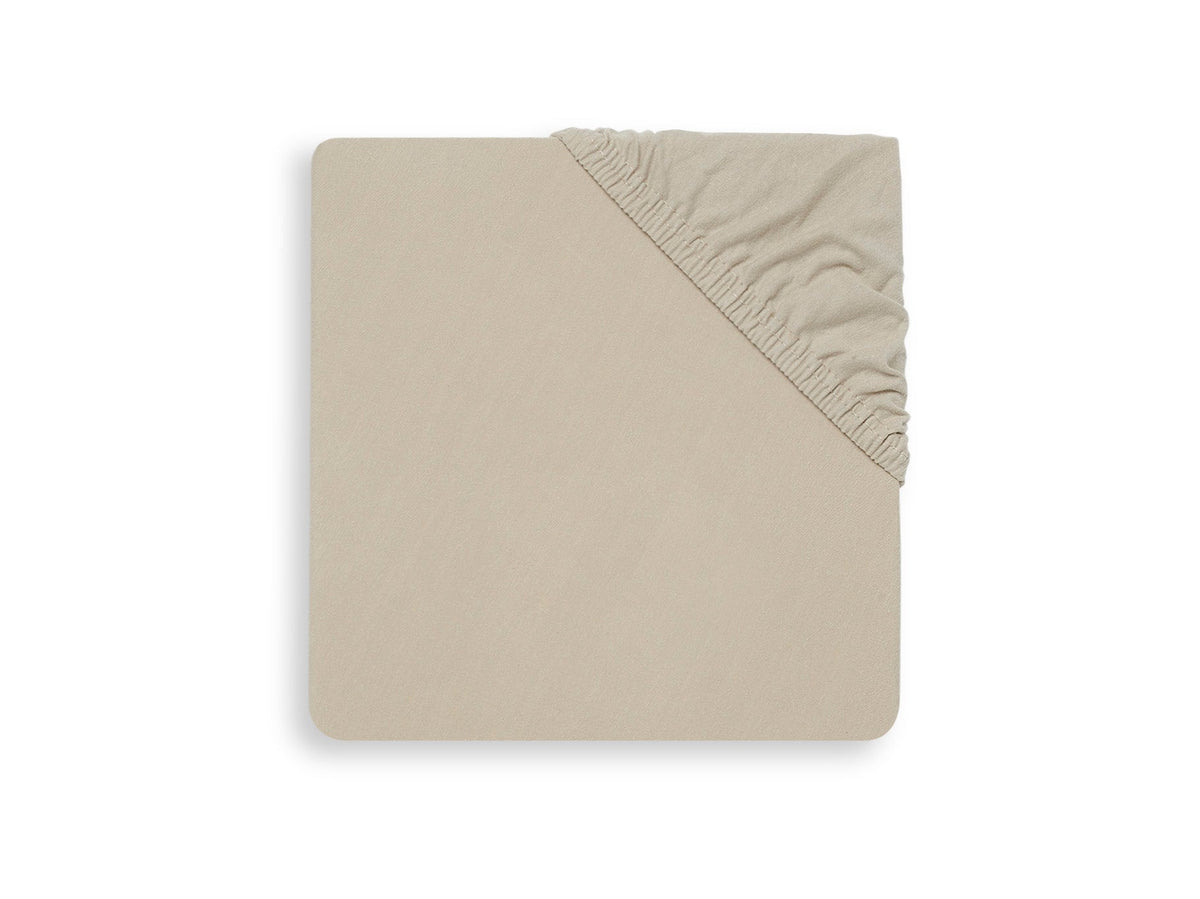 Drap-housse Jersey 60x120cm - Nougat