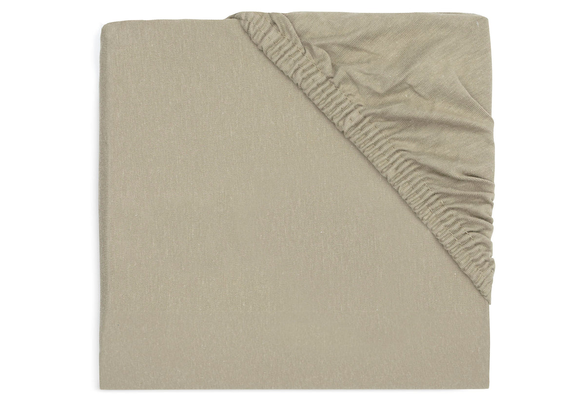 Drap-housse Jersey 60x120cm - Olive Green