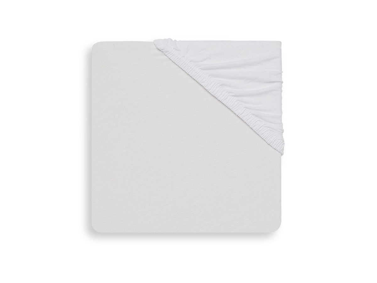 Drap-housse Jersey 70/140cm - Blanc