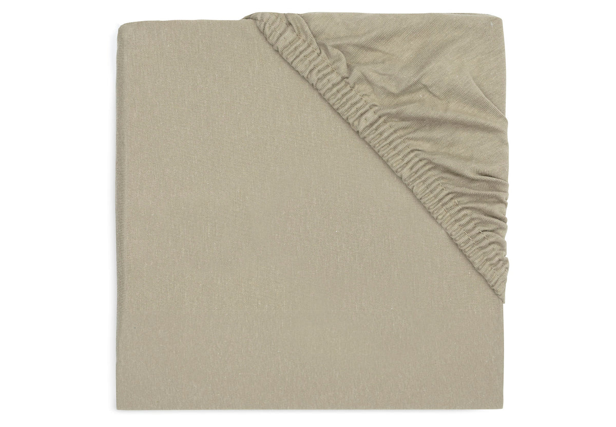 Drap-housse Jersey 70/140x75/150cm - Olive Green