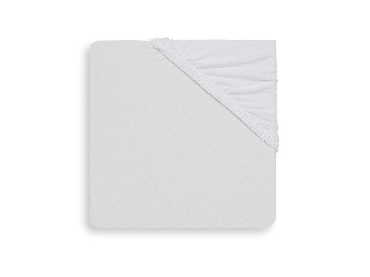 Drap-housse Jersey matelas de parc 75x95cm - Blanc