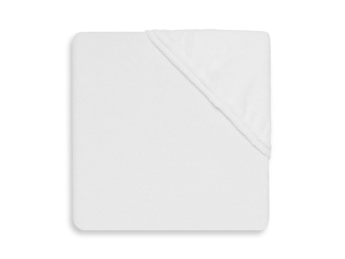 Drap-housse Molleton 60x120cm - Blanc