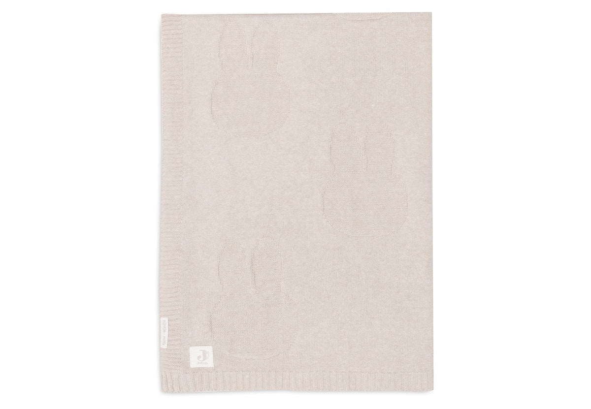 Couverture Berceau 75x100cm Miffy - Nougat