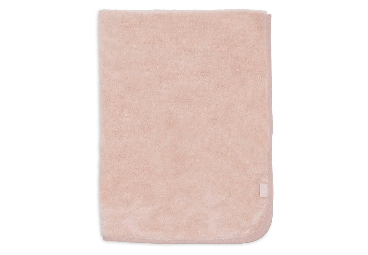 Couverture 100x150cm Basic Sherpa/Jersey - Silk Rose