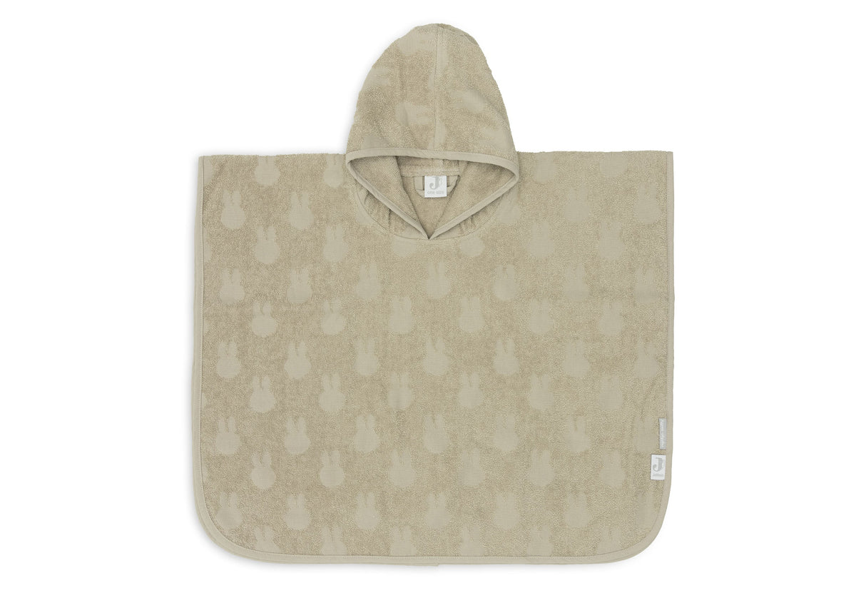 Poncho de bain éponge Miffy Jacquard - Olive Green