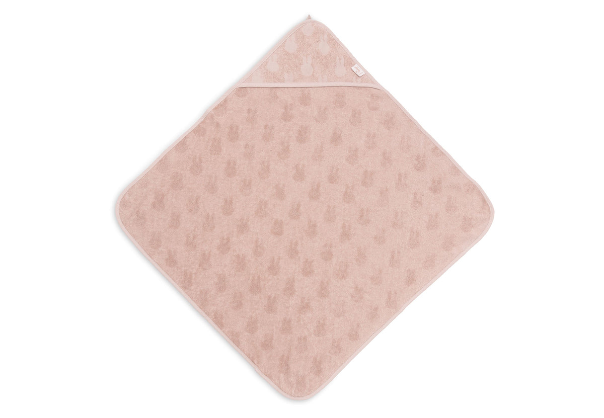 Cape de bain Éponge 75x75cm Miffy Jacquard - Wild Rose