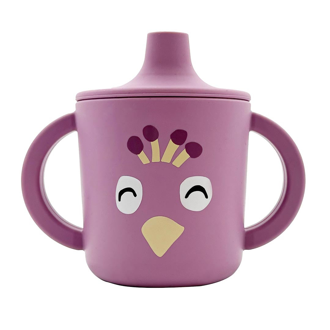 Tasse d'apprentissage en silicone - Mrs. Peacock