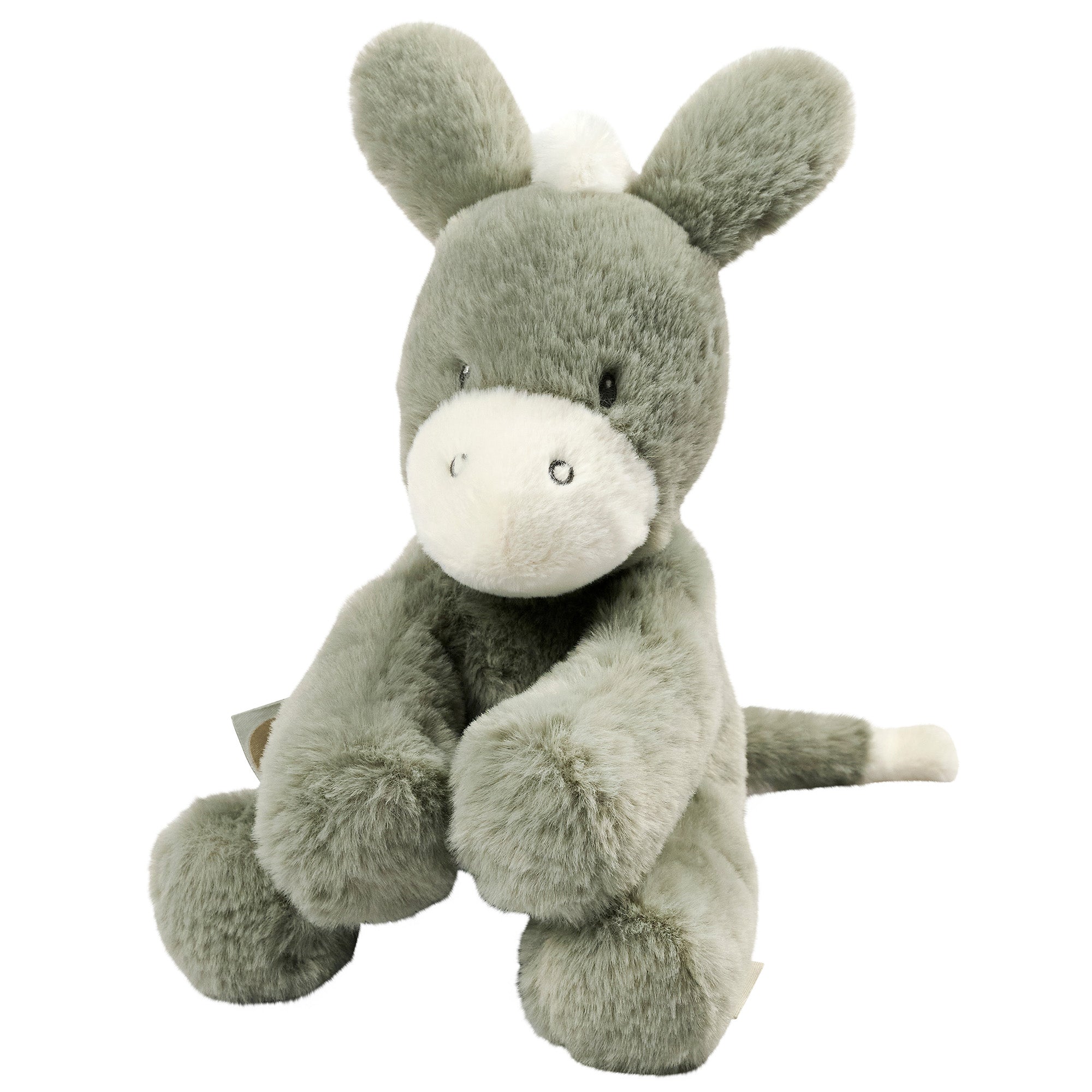 Peluche âne vert foncé