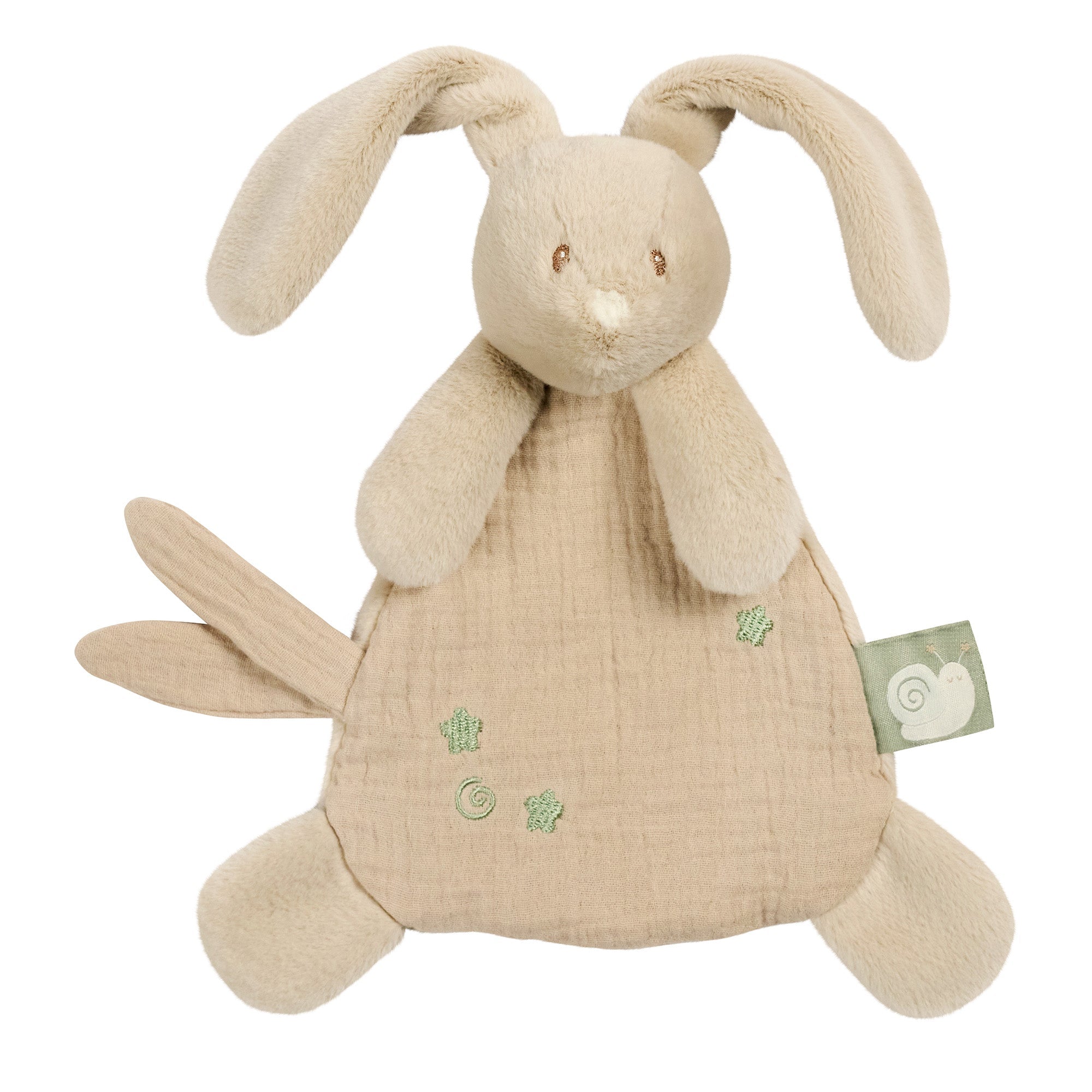 Mini doudou lapin sable