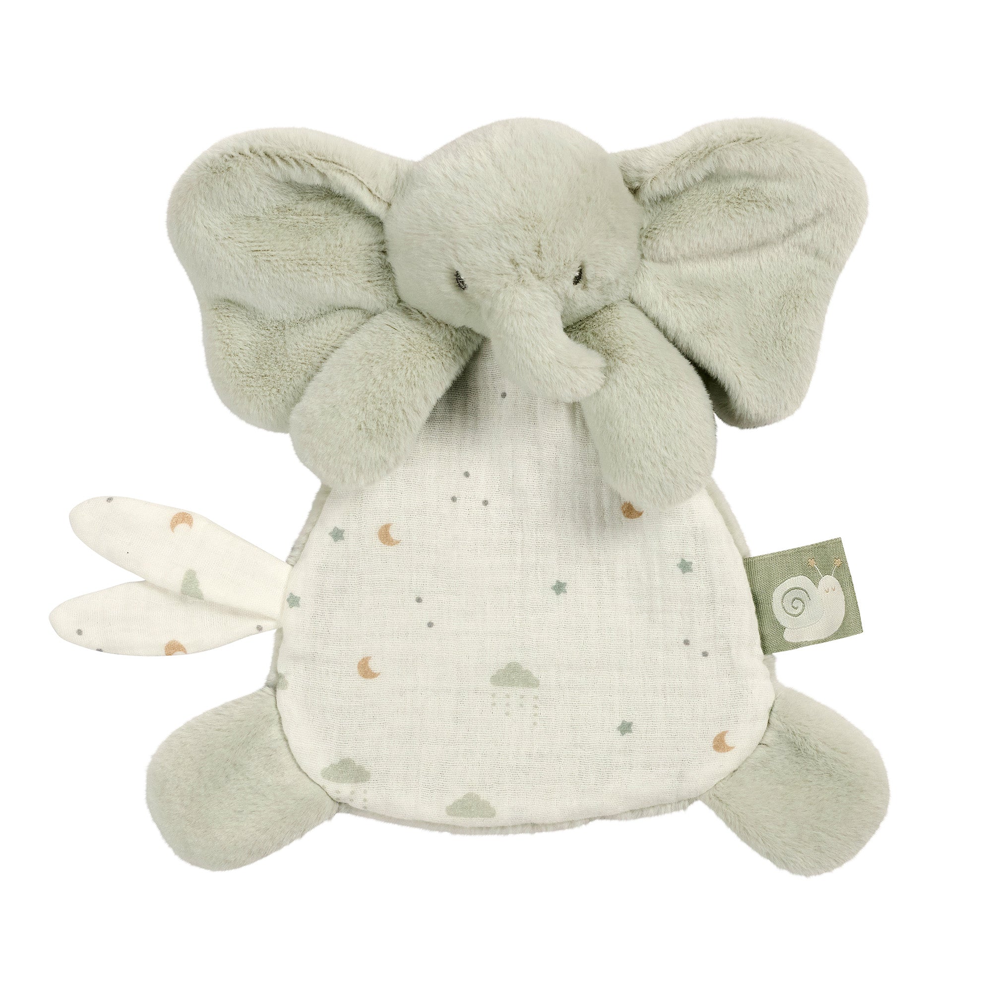 Mini doudou éléphant écru