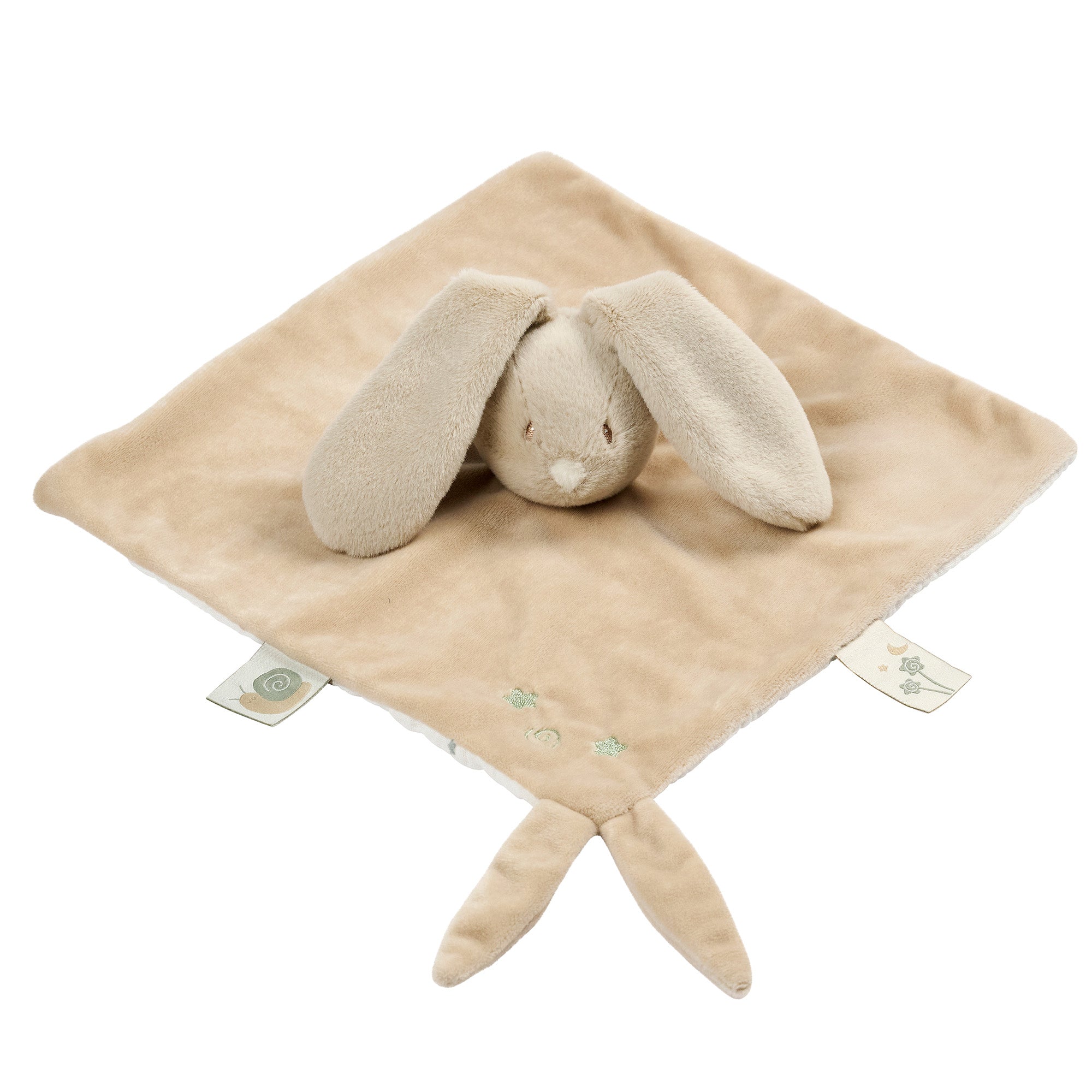 Doudou lapin caramel