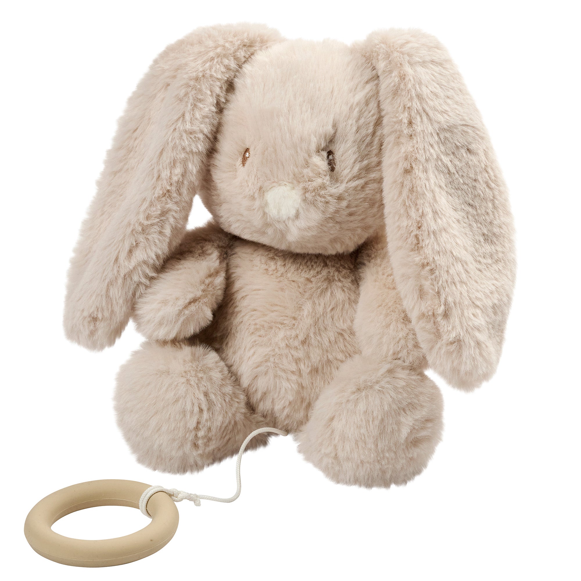 Peluche musicale lapin sable