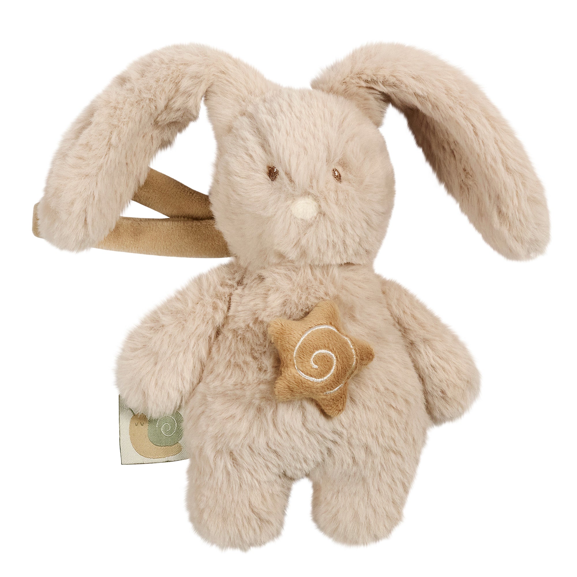 Mini peluche musicale lapin sable