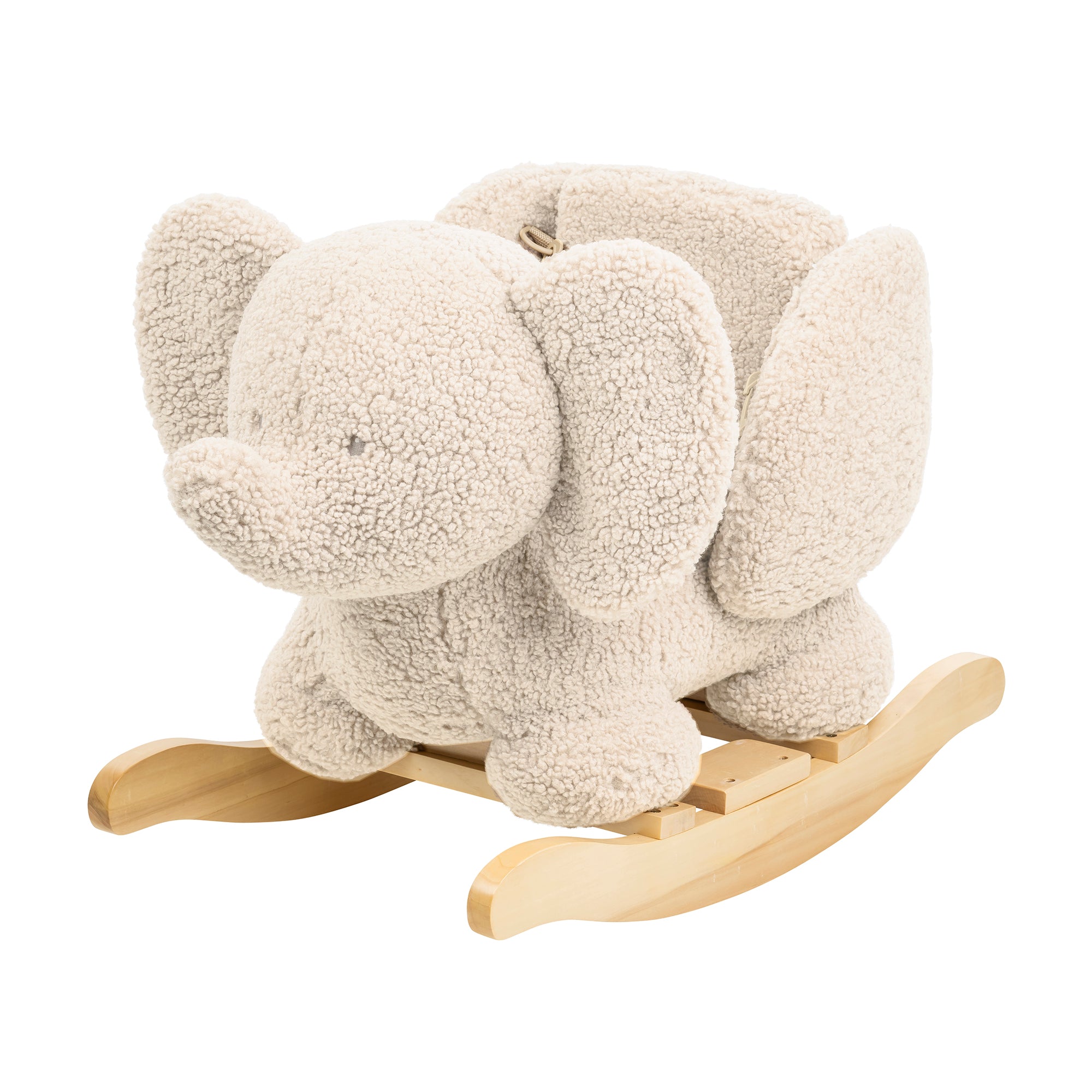 Cheval à bascule Teddy éléphant écru