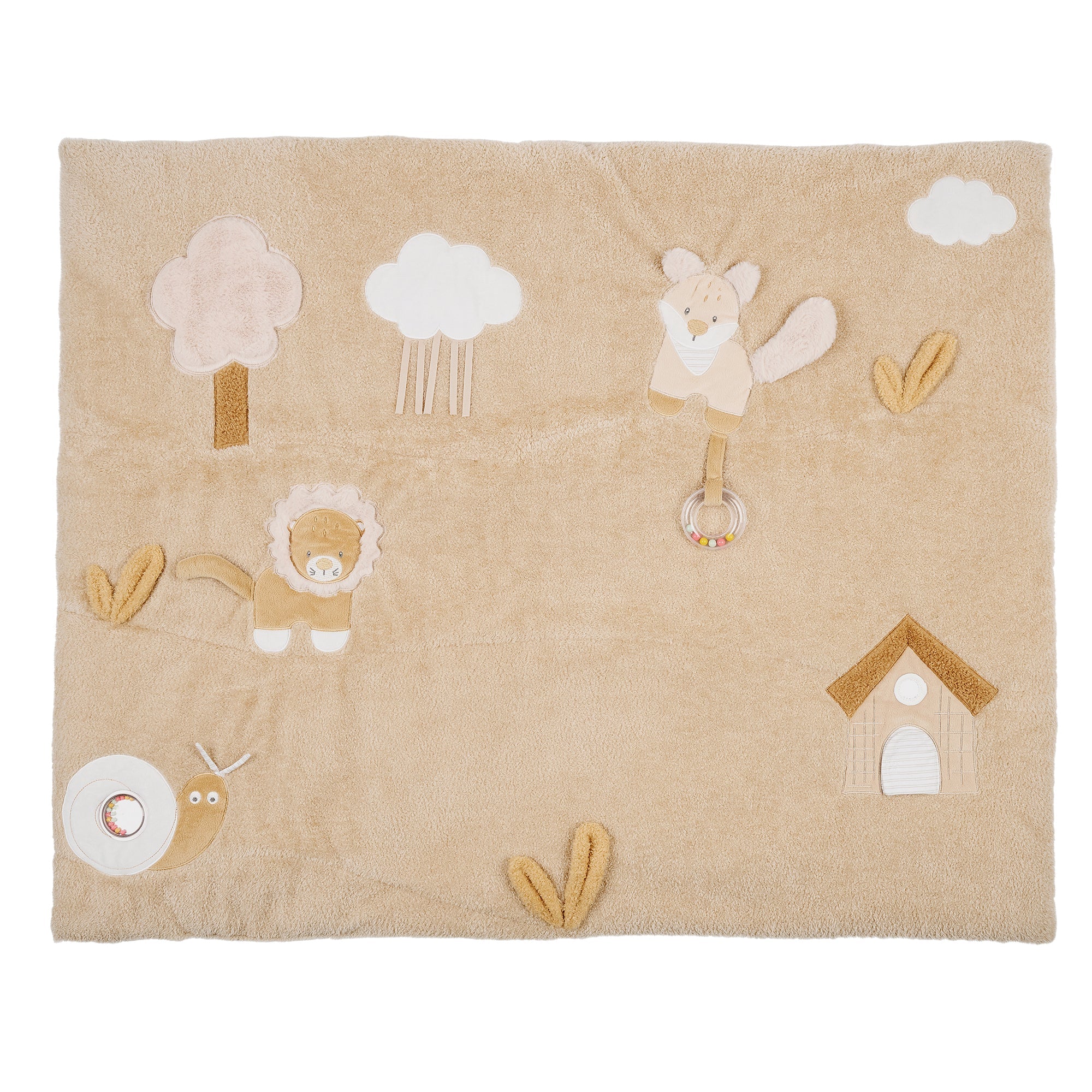 Tapis d'éveil 80*100 cm pour arche en bois