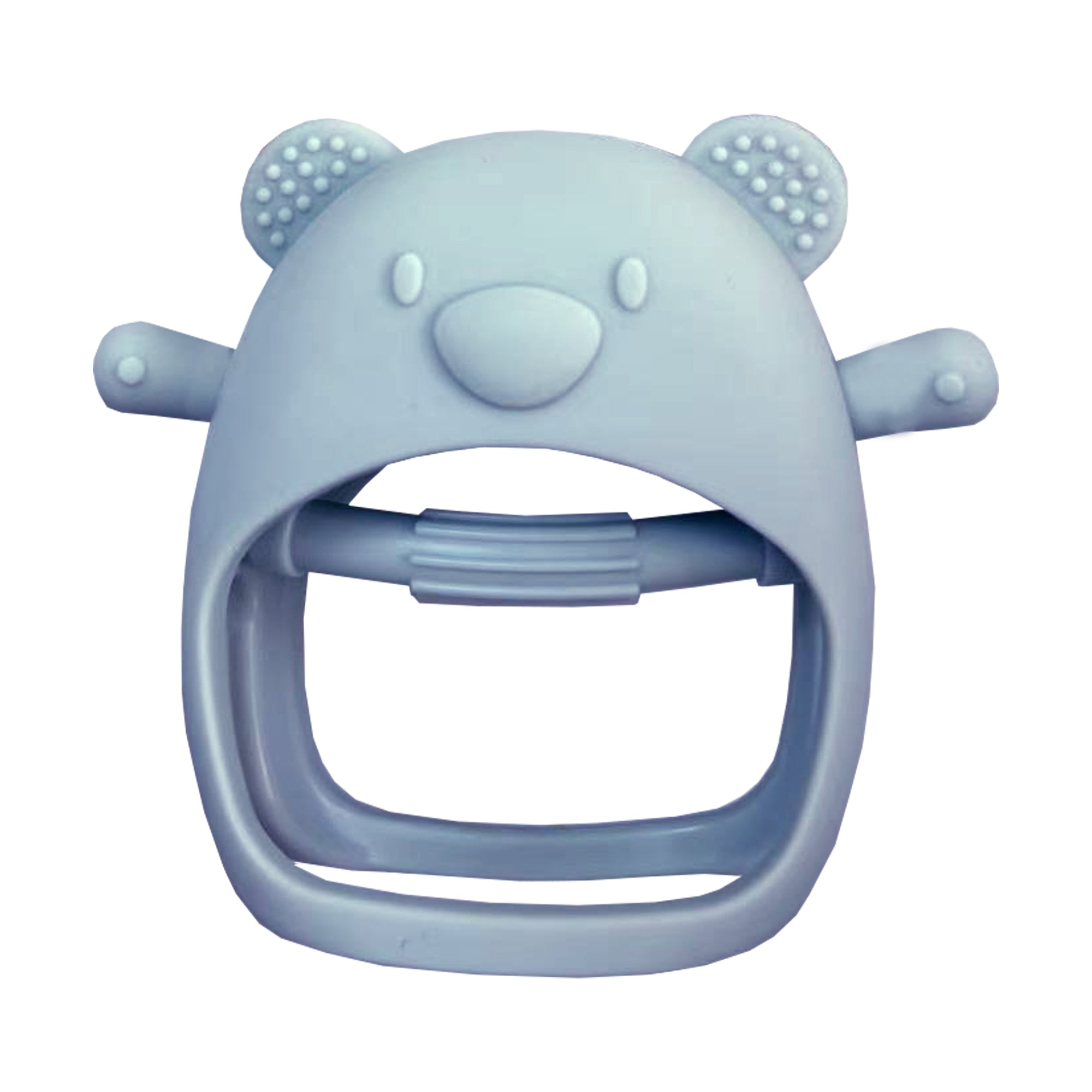 Moufle de dentition bleu