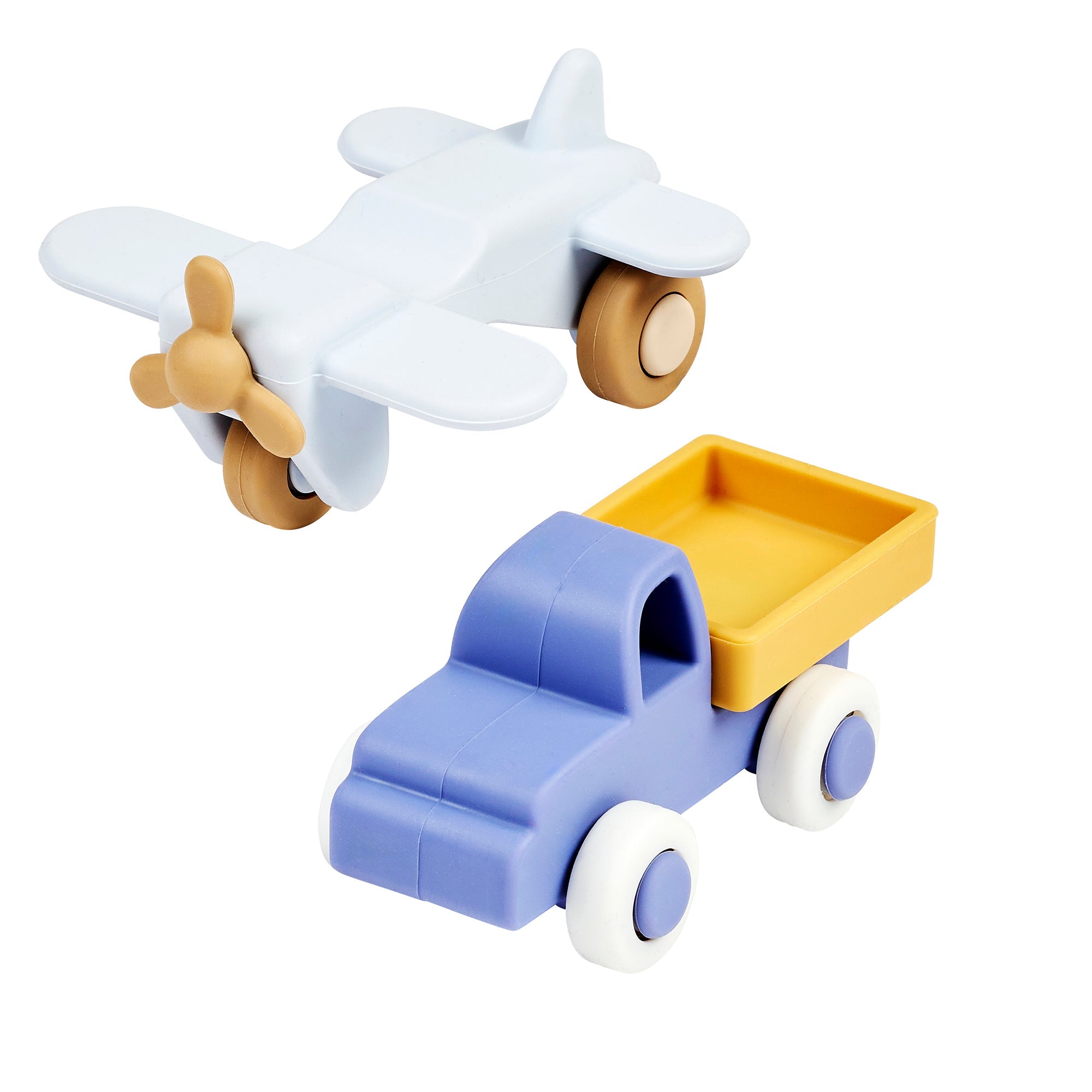 Set camion + voiture bleu