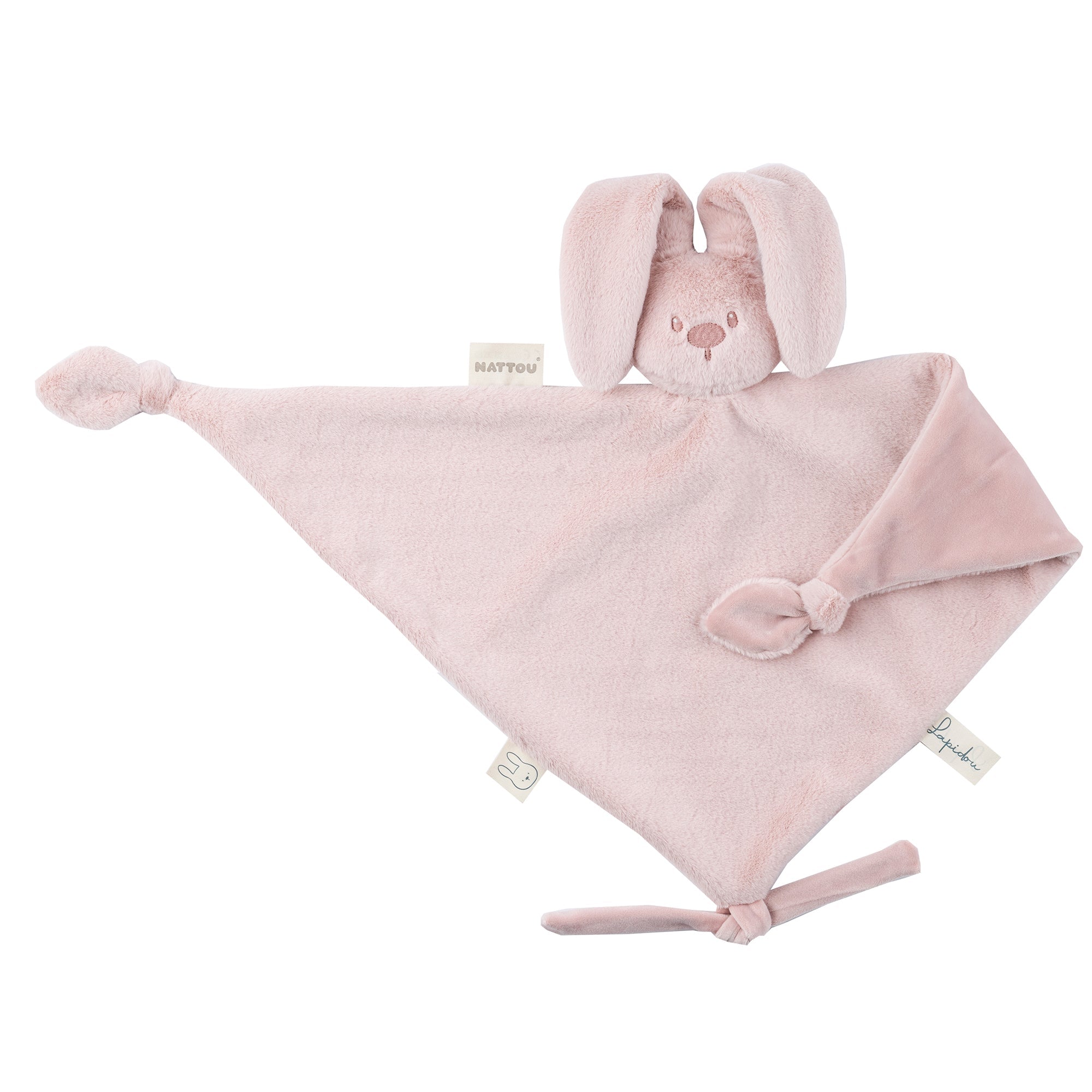 Maxi-doudou rose poudre