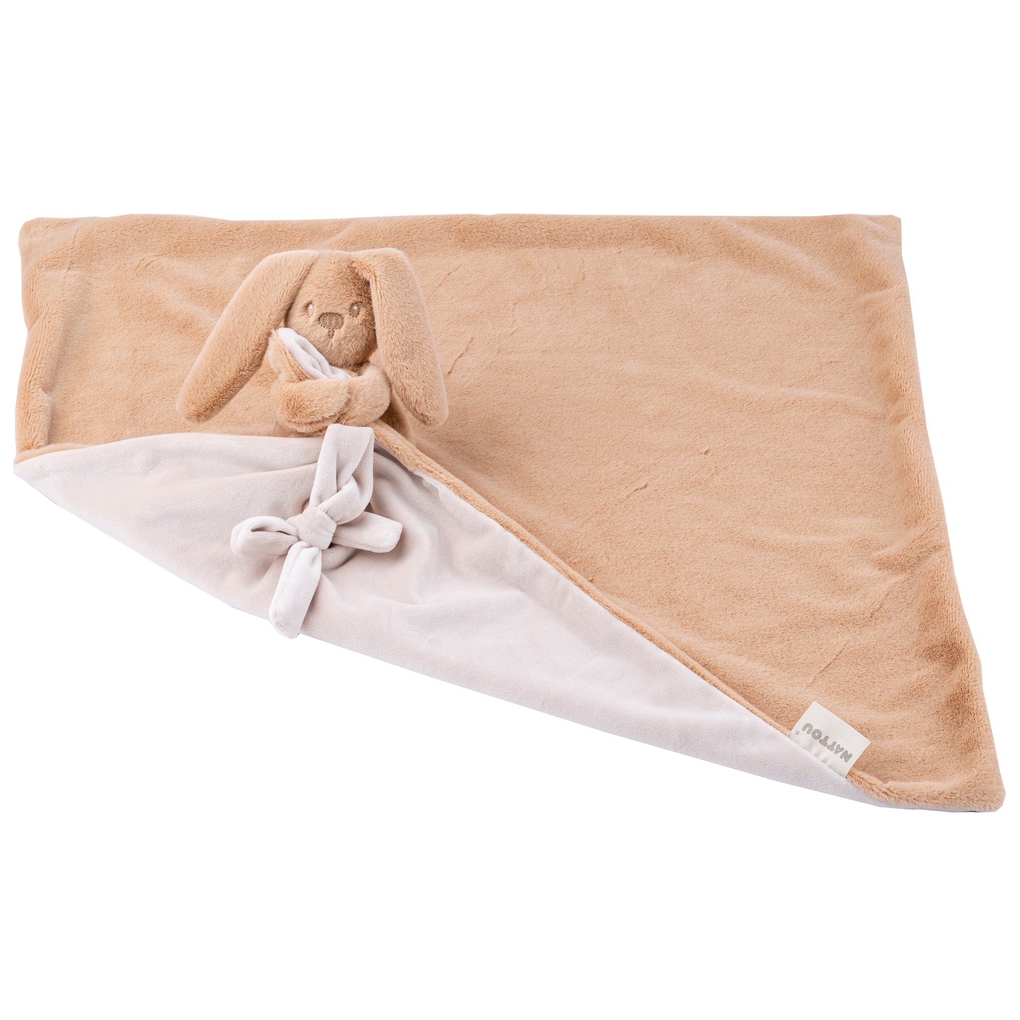 Lapidou doudou couverture beige chaud