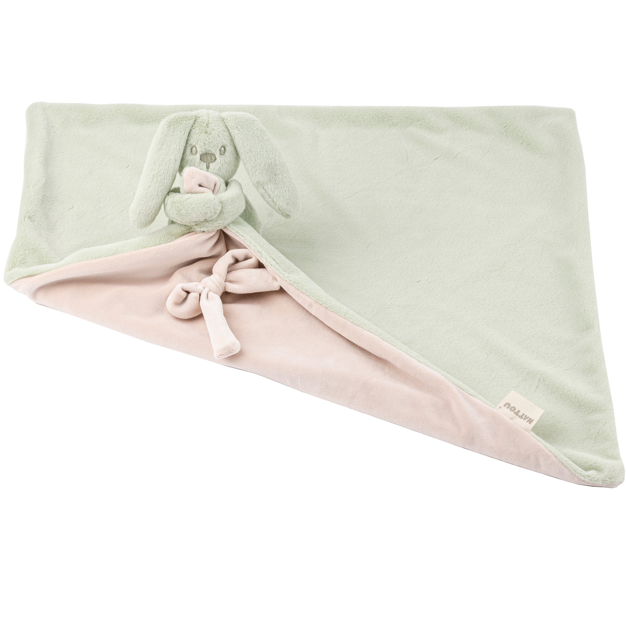 Lapidoou doudou couverture vert tilleul