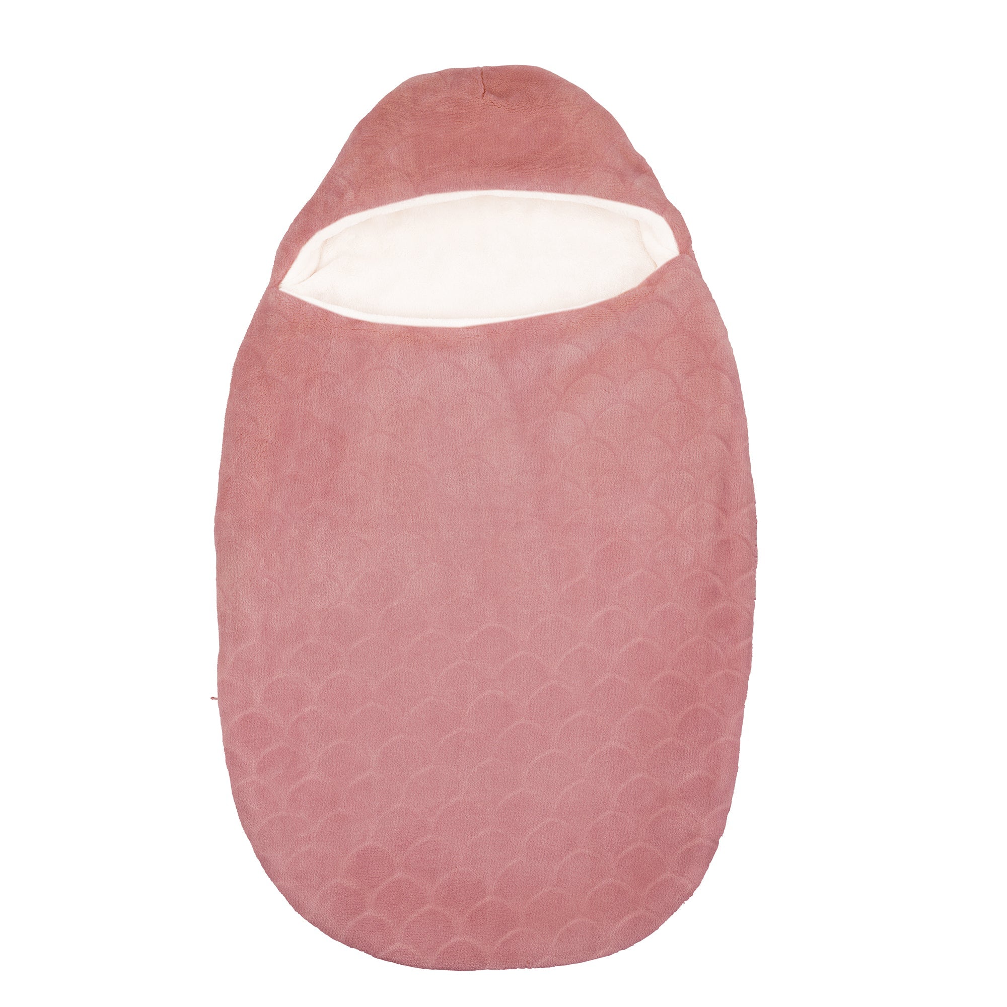 nid d'ange Wavy vieux rose