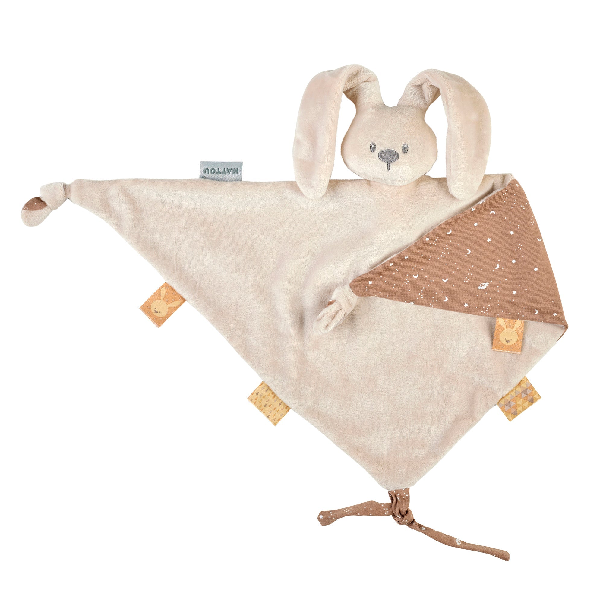 maxi doudou sable avec motif imprimé