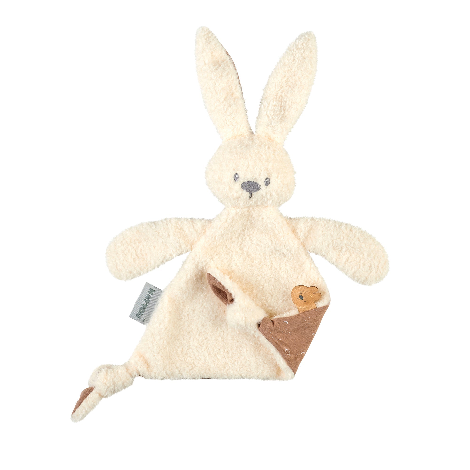 doudou triangle teddy vanille