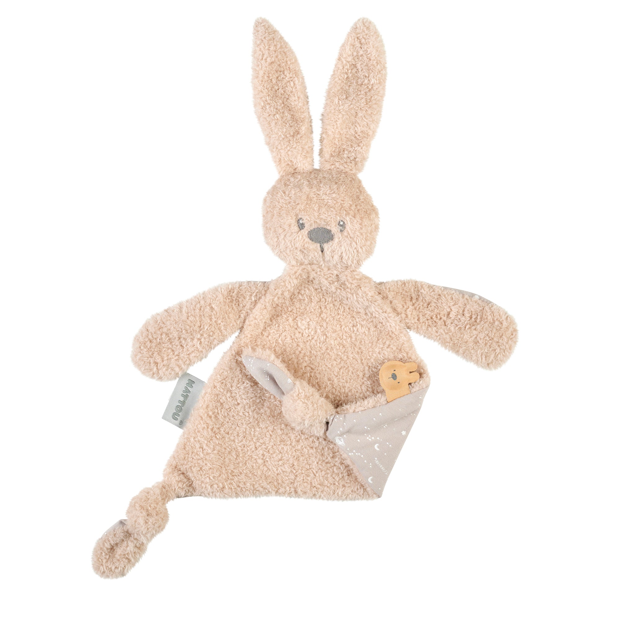 doudou triangle teddy sand