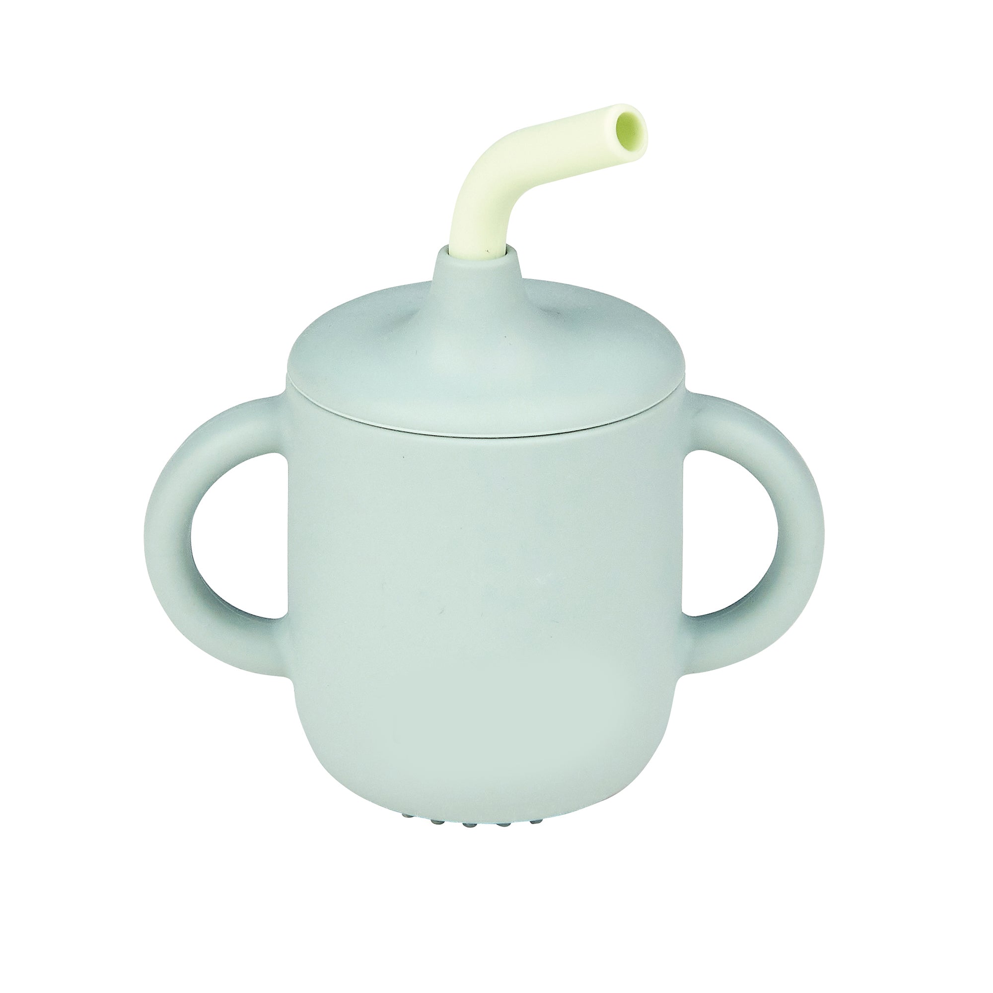 Gobelet avec paille vert