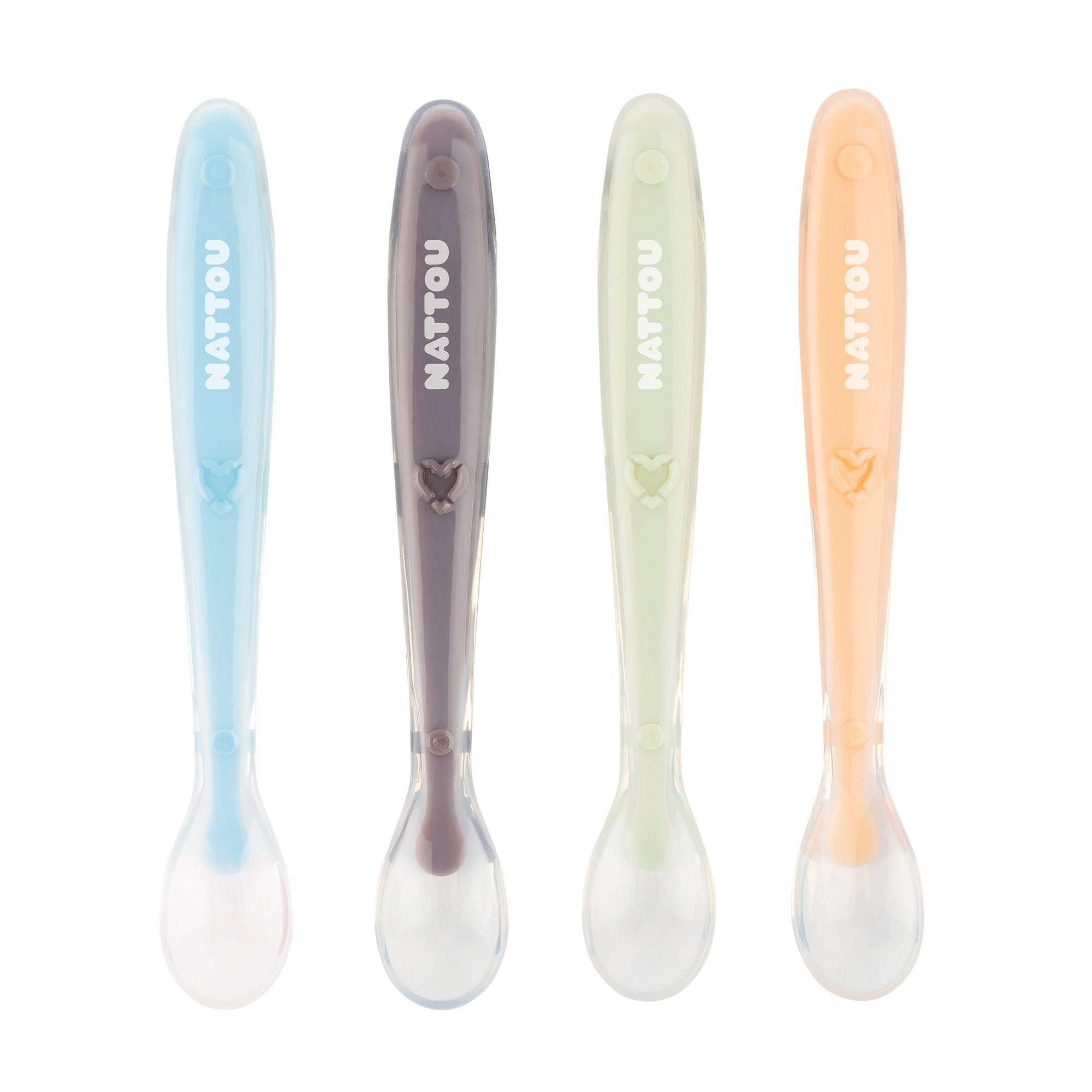 Set 4 cuillères silicone