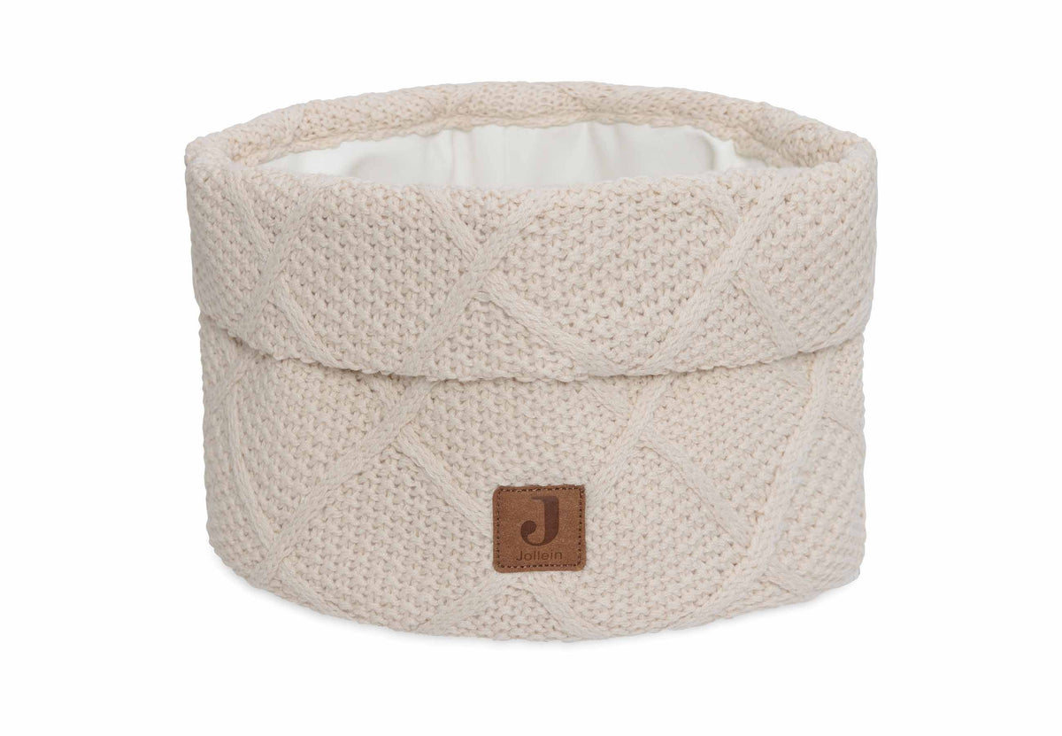 Panier de Soins Check Knit - Oatmeal