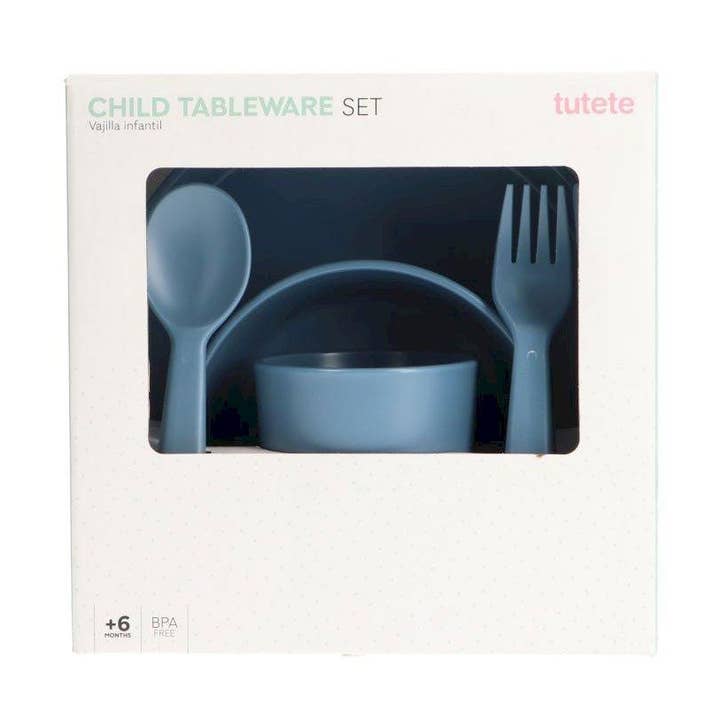 Set de vaisselle pour enfants Tutete Marine