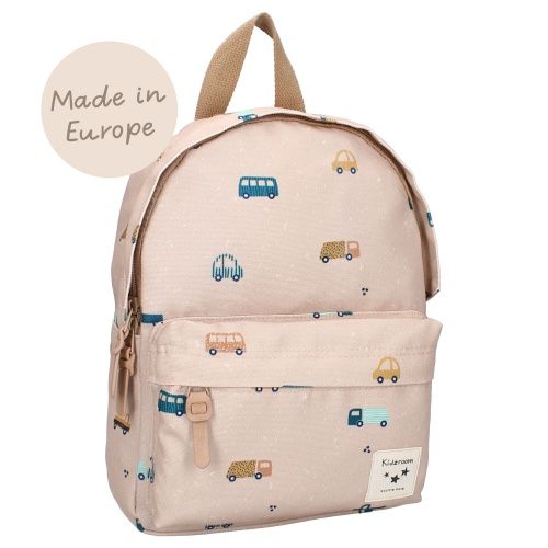 Sac à dos enfant voitures - Beige